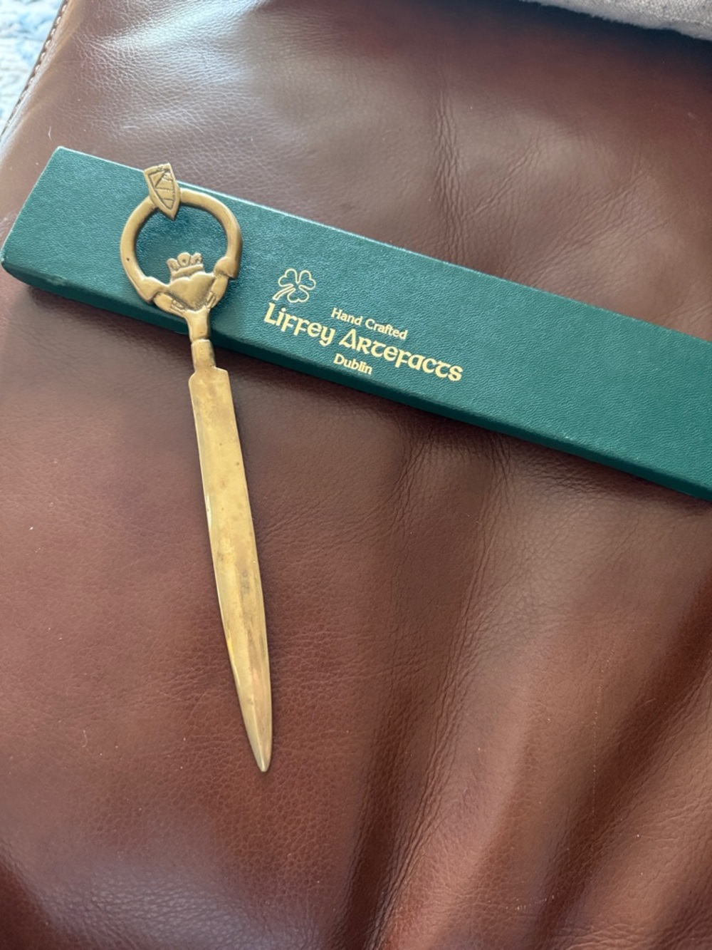 Brass Letter Opener - Gold